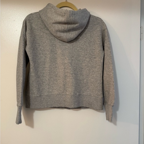 Spyder Light Gray Fleece Cropped Jacket - Picture 2 of 3